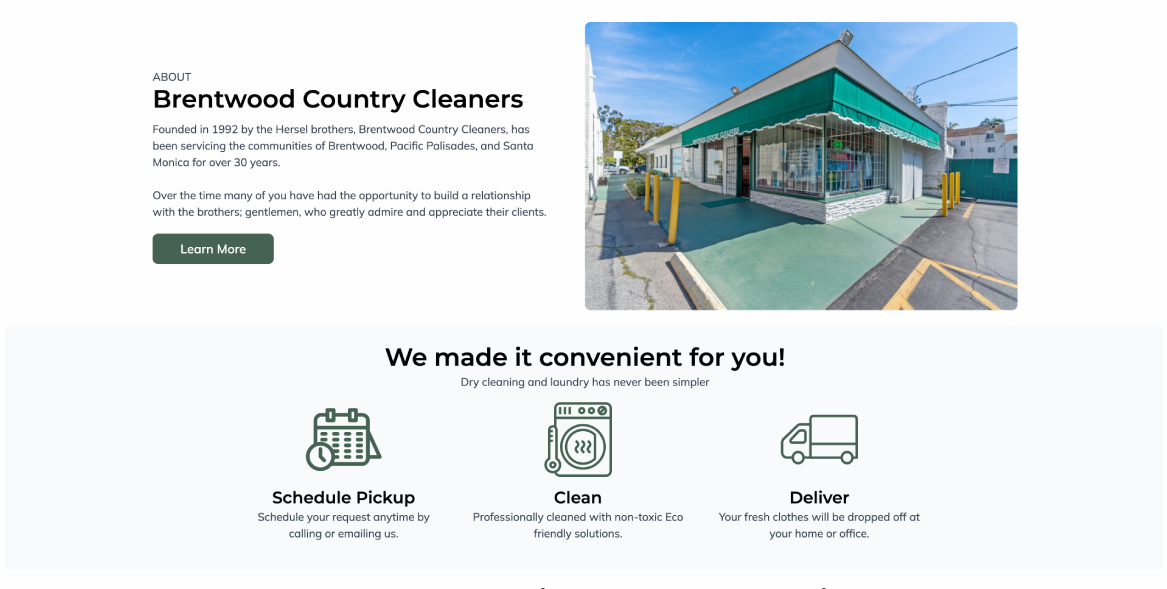 Brentwood Cleaners Site